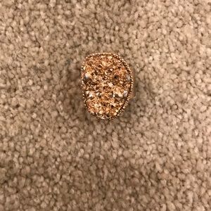 Cut rock adjustable ring